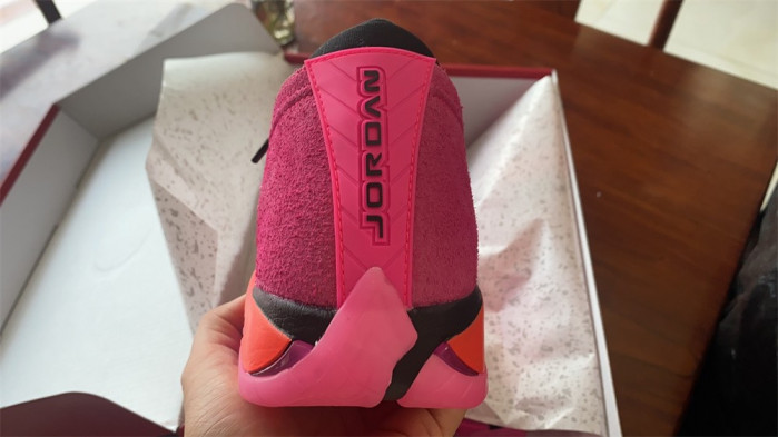 air jordan 14 retro low shocking pink dh4121-600