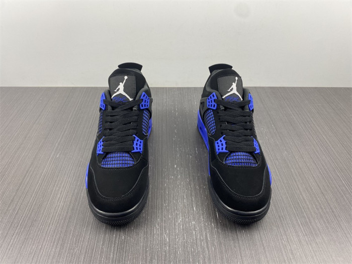 air jordan 4 retro black game royal