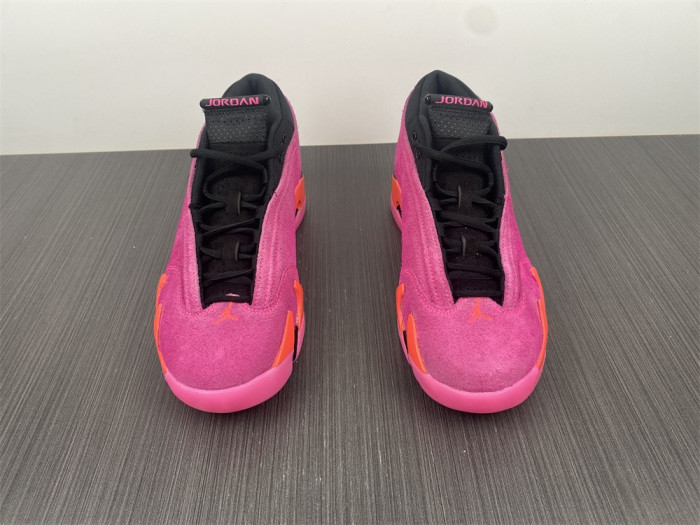 air jordan 14 retro low shocking pink dh4121-600
