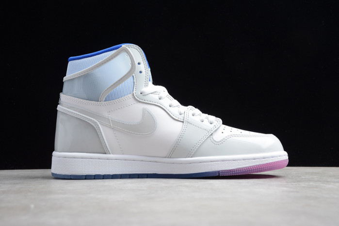 air jordan 1 retro high zoom white racer blue ck6637-104