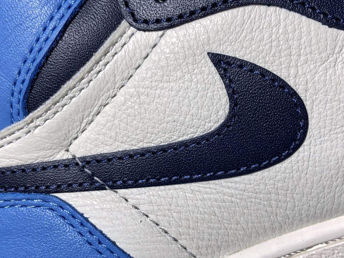 air jordan 1 retro high og | unc - obsidian university blue 555088-140