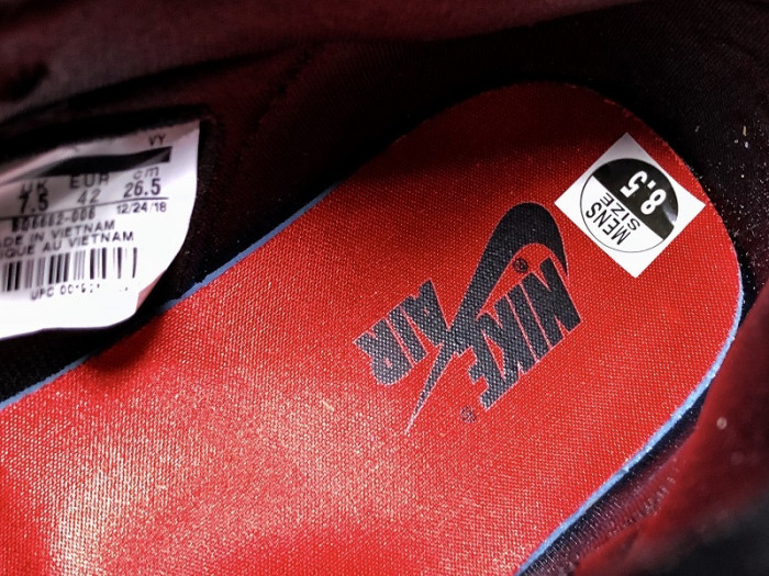 air jordan 1 defiant black red bq6682-006