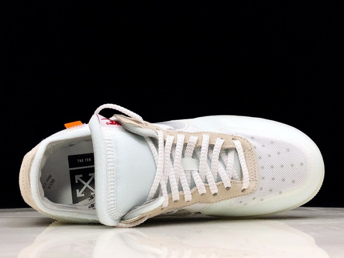 nike air force 1 low off white mens ao4606-100