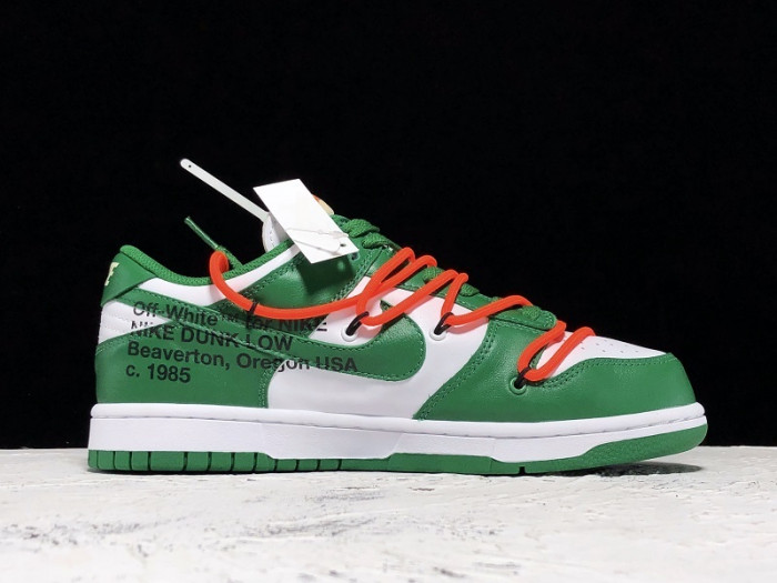 nike dunk low ow pine green ct0856-100