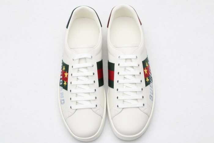G*u*i ace embroidered low-top sneaker 603693 0fi10 9069