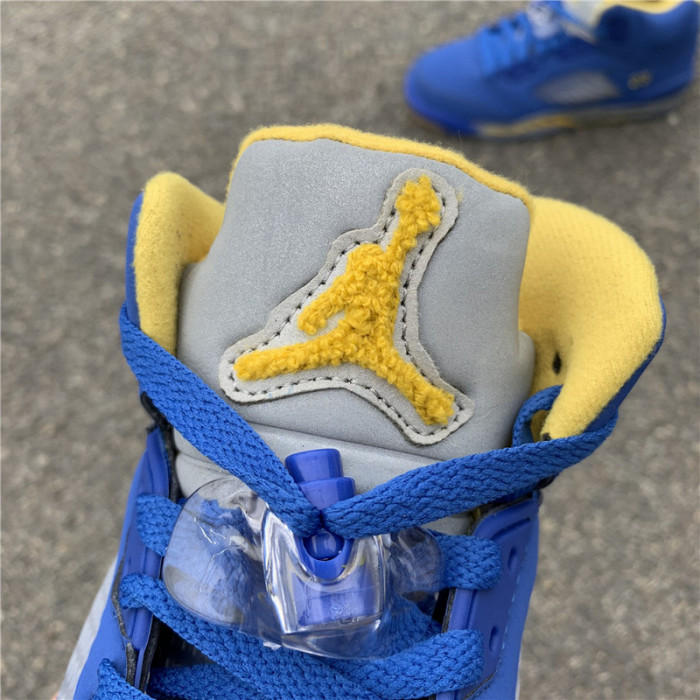 air jordan 5 retro laney varsity royal (gs) c13287-400