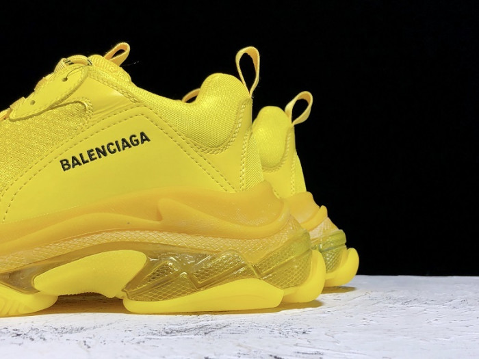 blcg sneaker triple.s.gomma yellow air cushion 541624 w09oh 1298