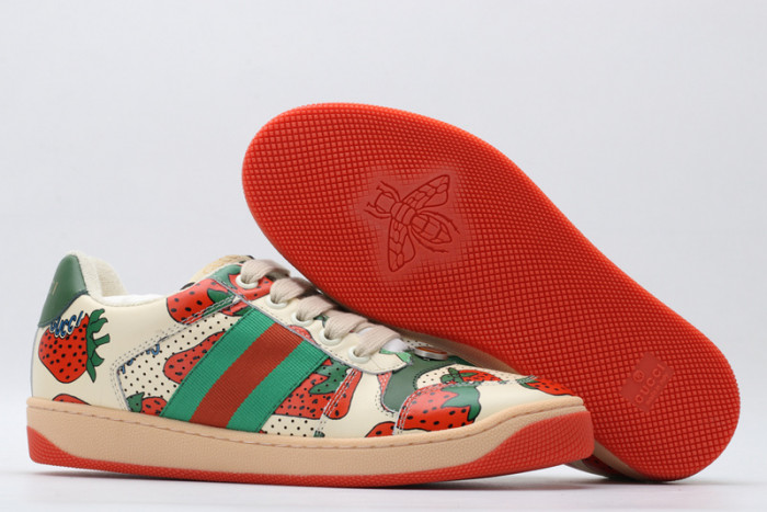 G*u*i ace embroidered low-top sneaker