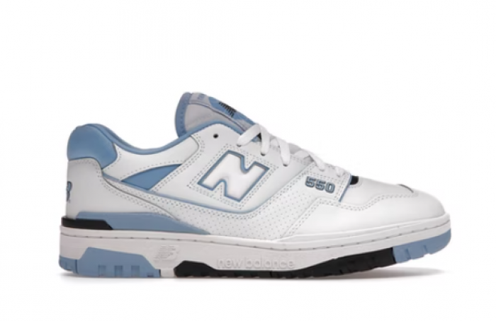 new balance 550 unc white university blue bb550hl1