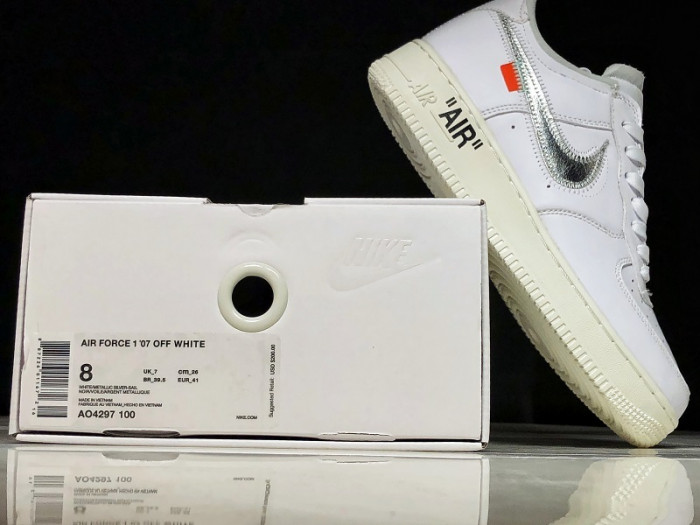 the ow x nike air force 1 low complexcon ao4297-100