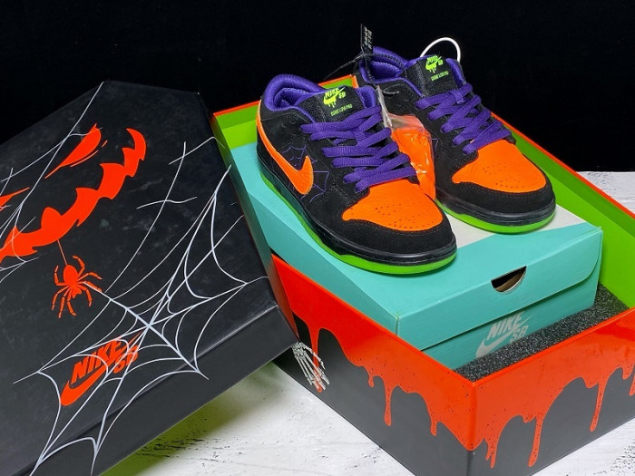nike sb dunk low night of mischief halloween bq6817-006