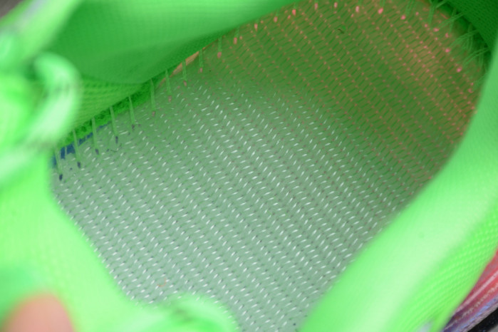 blcg sneaker triple.s.gomma vert-rainbow noir