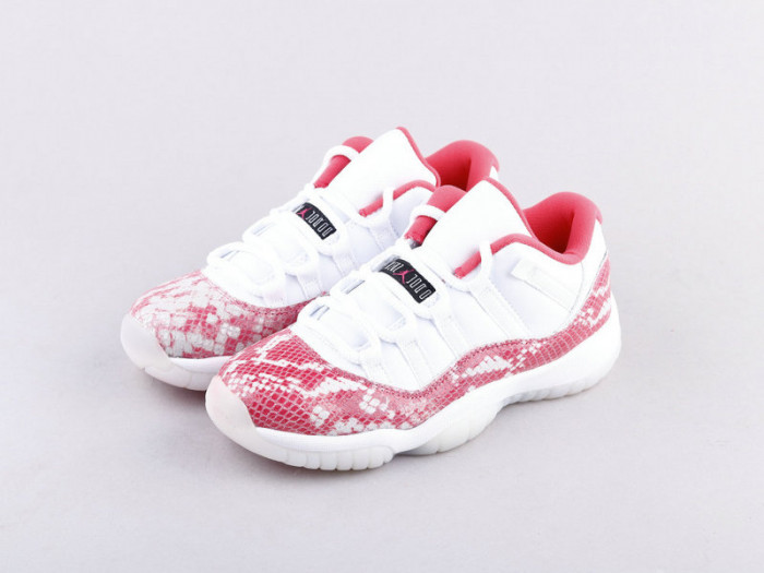air jordan 11 retro low "pink snakeskin" ah7860-106