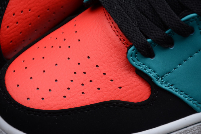 air jordan 1 mid bred multi-color 554724-125