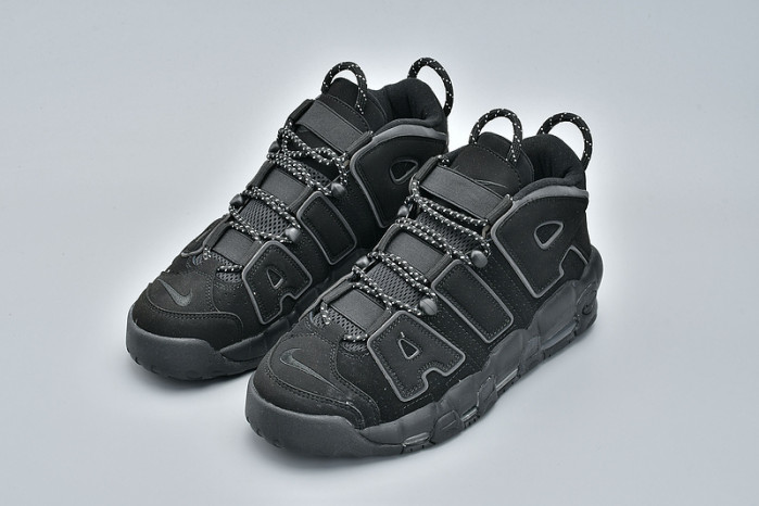 air more uptempo black reflective (2018) 414962-004