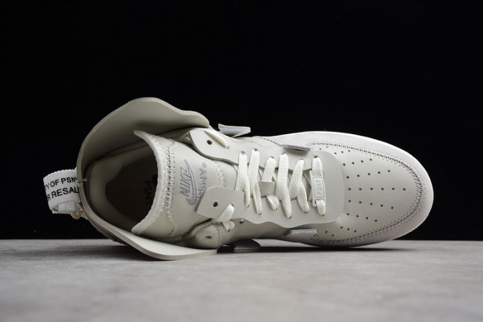 psny x nike air force 1 high grey ao9292-001