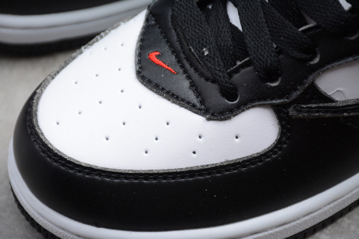 kids nike air force 1 mid 07 x travis scott white black red 314197-016