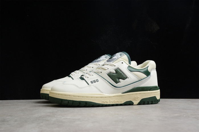 new balance 550 aime leon dore white green bb550ald