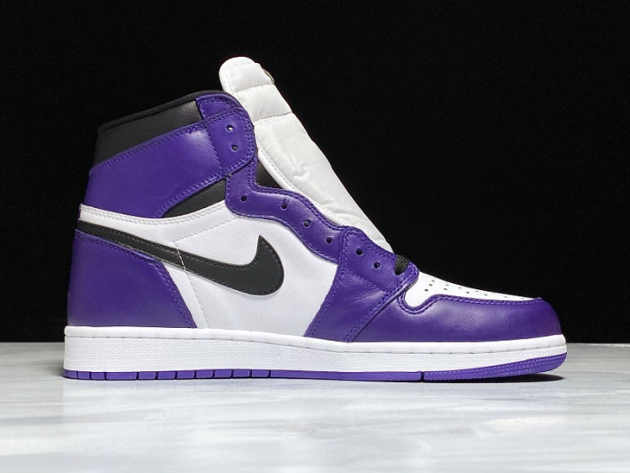 air jordan 1 retro high court purple white 555088-500