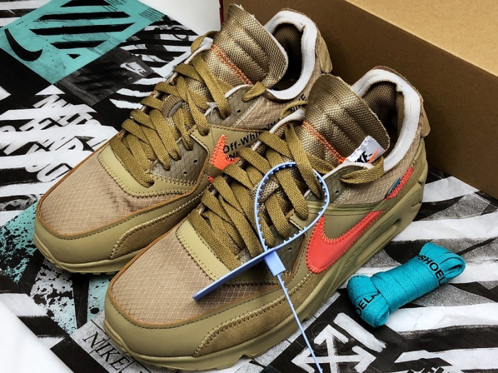 nike air max 90 ow desert ore aa7293-200
