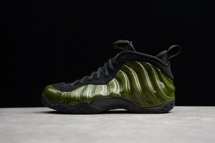 nike air foamposite one men legion green/black 314996-301