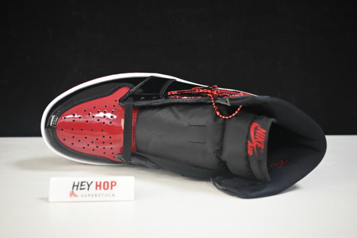 air jordan 1 high og “bred patent” 555088-063