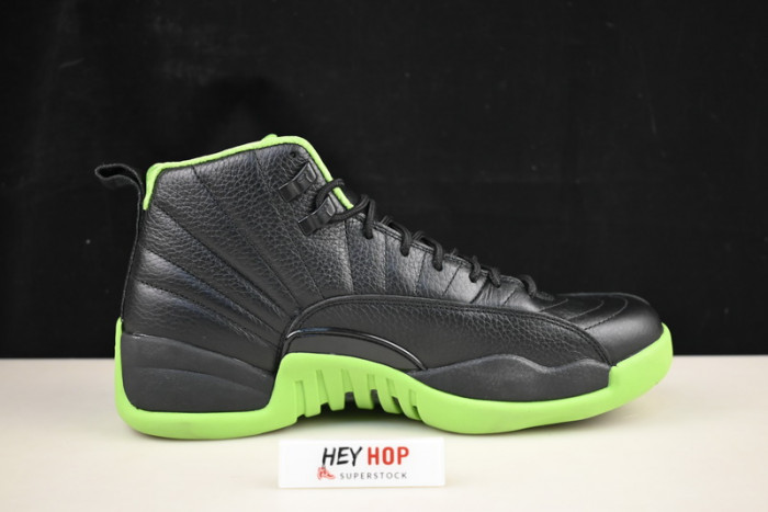 air jordan 12 black green dv12345