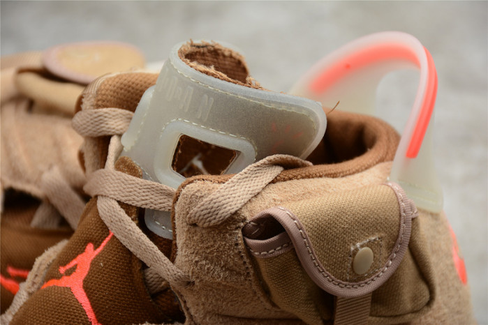 travis scott x air jordan 6 “british khaki” dh0690-200