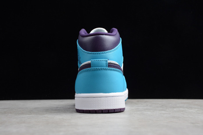 jordan 1 mid hornets 554724-415