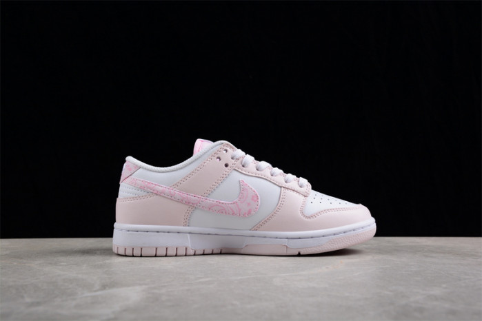 nike dunk low wmns pink paisley fd1449-100
