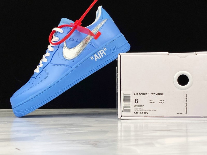 air force 1 low ow mca university blue ci1173-400