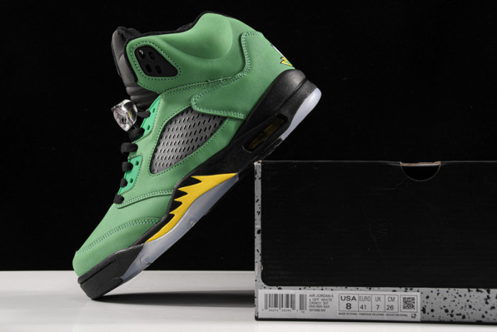 air jordan 5 retro se oregon ck6631-307
