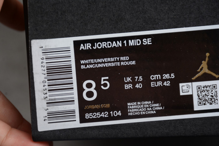 air jordan 1 mid se “usa” 852542-104