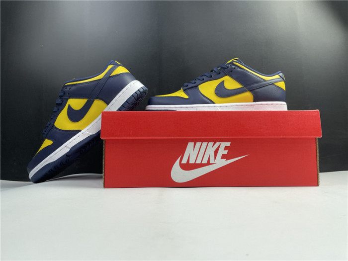nike dunk low michigan dd1391-700