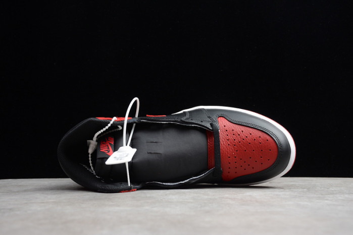 air jordan 1 retro high og banned bred black red 555088-001