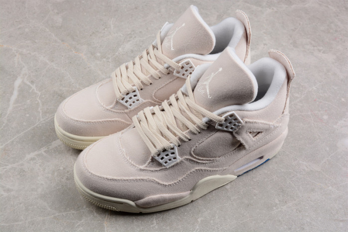 air jordan 4 retro blank canvas (w) dq4909-100
