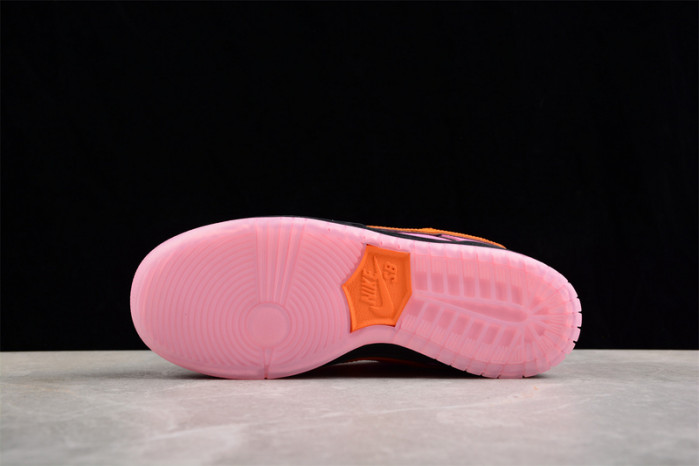 the powerpuff girls x nike sb dunk low “blossom” fd2631-600