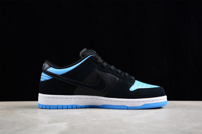nike sb dunk low “black/university blue” 304292-048