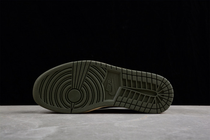 travis scott x air jordan 1 low og wmns “olive” dz4137-106