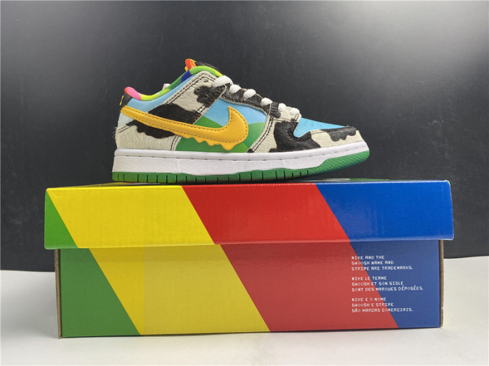 kids nike sb dunk low ben & jerry