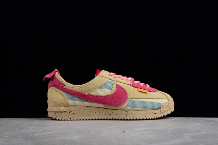 union x nike cortez tan pink dr1413-200