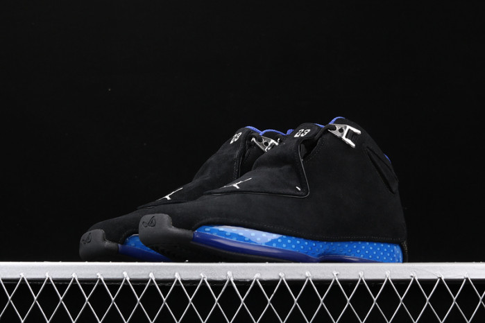 jordan 18 retro black sport royal (2018) aa2494-007