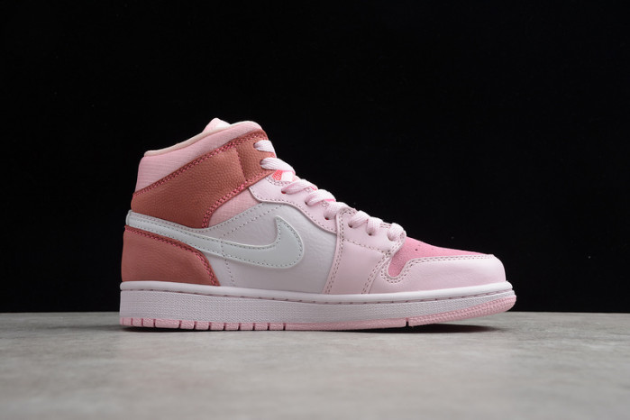 air jordan 1 mid digital pink (w) cw5379-600