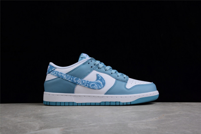 nike sb dunk low “blue paisley" dh4401-101