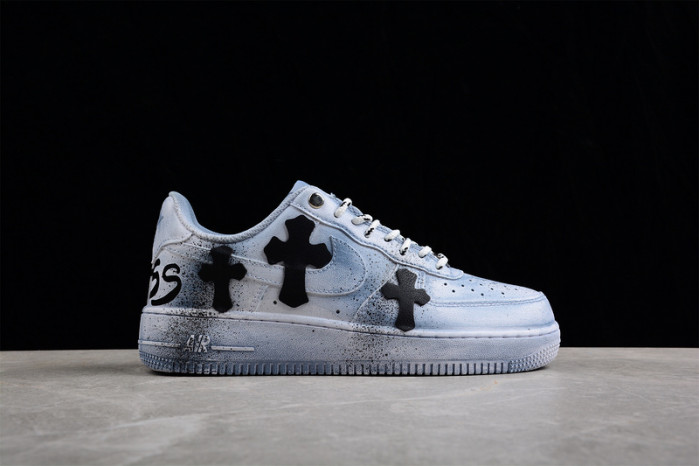 Ch*0me He**ts x air force 1 low blue cw2288-111