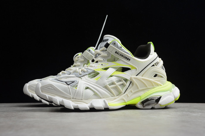 blcg track.2 beige luorescent yellow (w) 568615w2gn55819