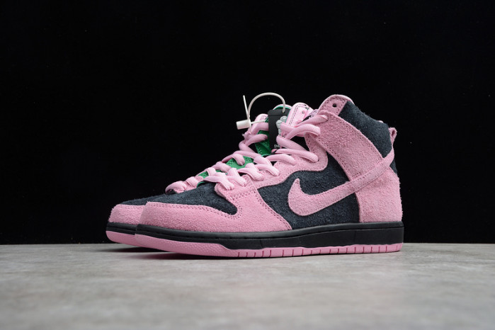 nike sb dunk high invert celtics cu7349-001