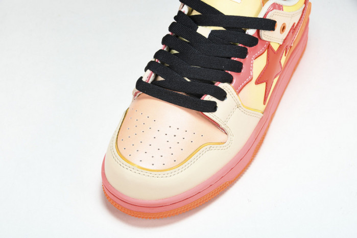 a bathing ape bape sk8 sta orange hp33-135