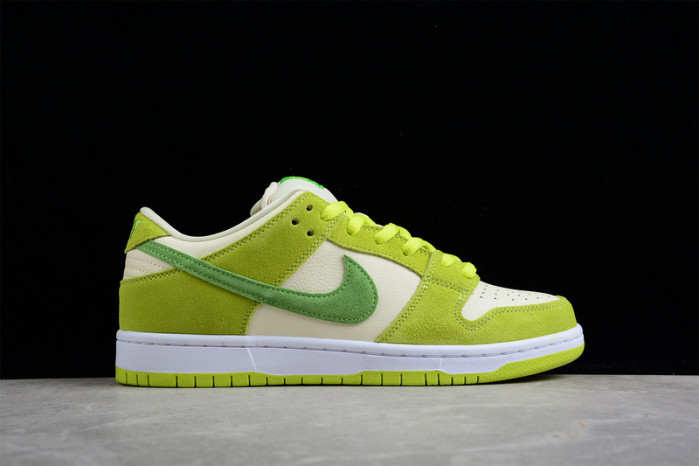 nike sb dunk low green apple dm0807-300