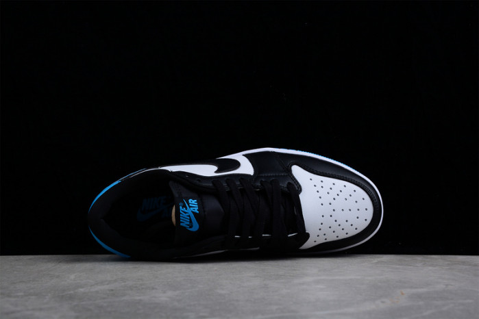 air jordan 1 retro low og black dark powder blue cz0790-104
